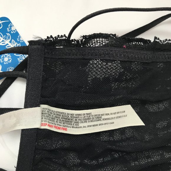 Free People Lace Essential Bandeau Bralette Bra - Picture 7 of 8